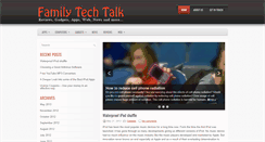 Desktop Screenshot of familytechtalk.com