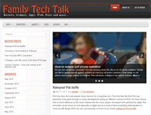 Tablet Screenshot of familytechtalk.com